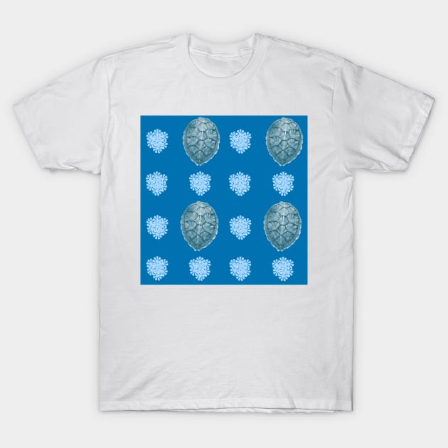 sea turtle & coral T-Shirt by Happyoninside